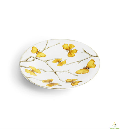 Lucio Butterfly Ginkgo Gold Cutlery (5-Piece Set)