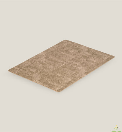 Tan Faux Leather Placemat