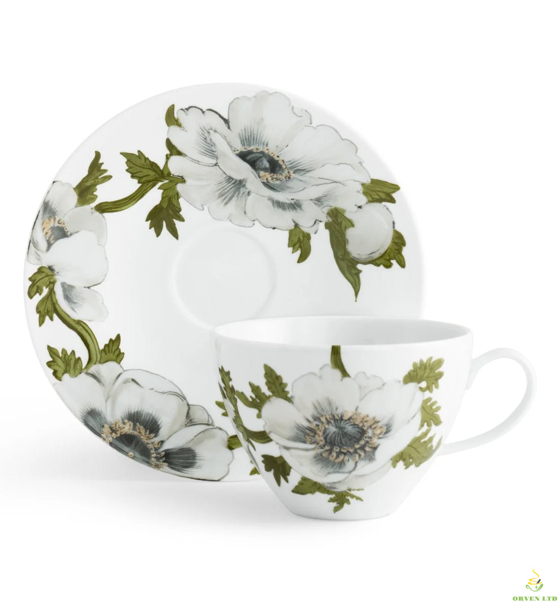 Villars Silver Lotus Tableware (5-piece set)