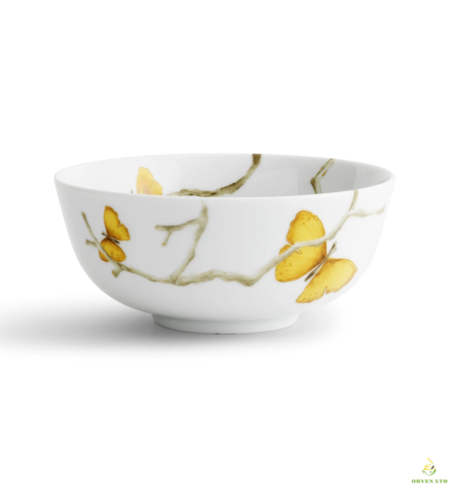 Lucio Butterfly Ginkgo Gold Cutlery (5-Piece Set)