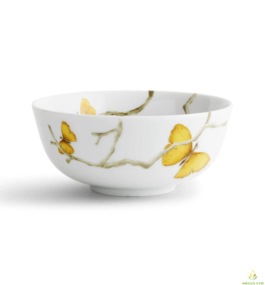 Lucio Butterfly Ginkgo Gold Cutlery (5-Piece Set)